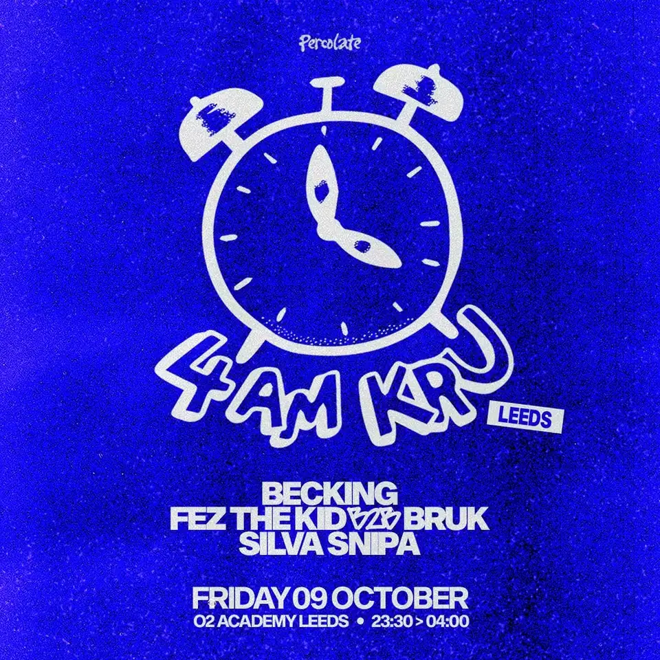 Poster: 4am Kru (Live) - Leeds