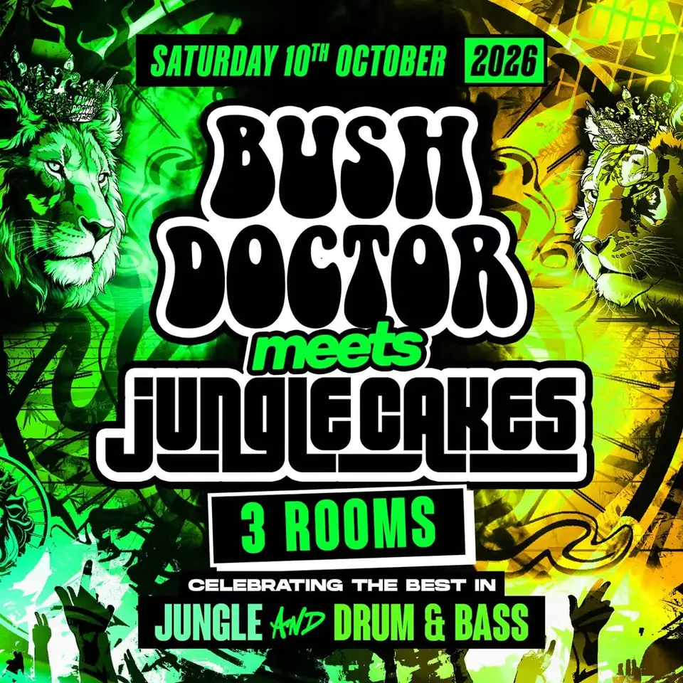 Poster: Bush Doctor Meets Jungle Cakes