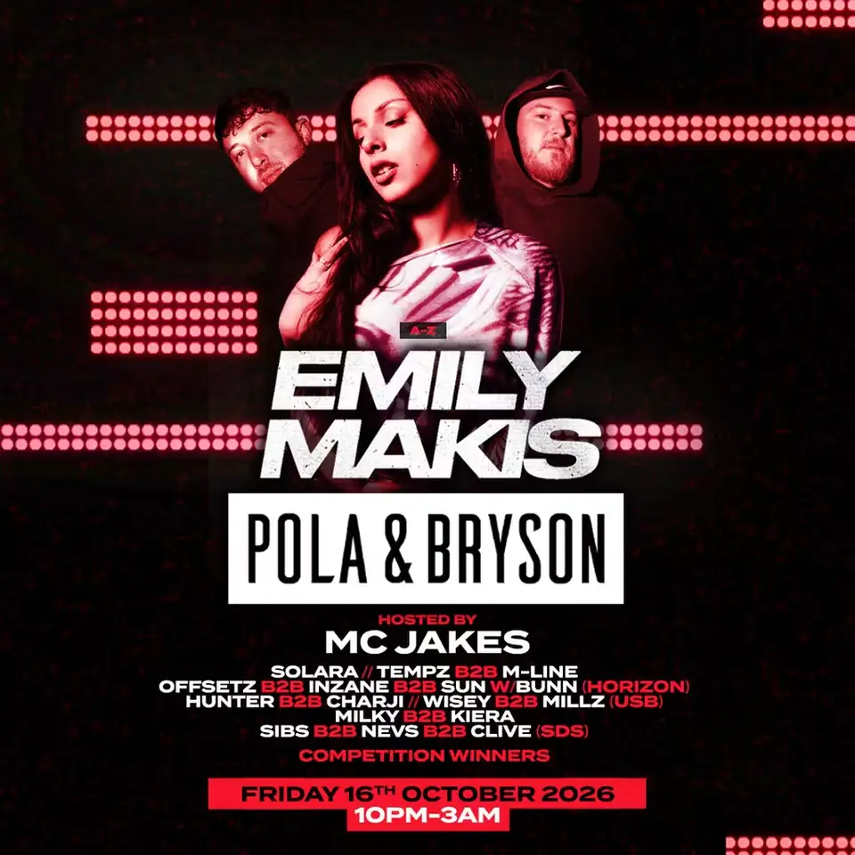 Poster: Dublab: EMILY MAKIS + POLA & BRYSON