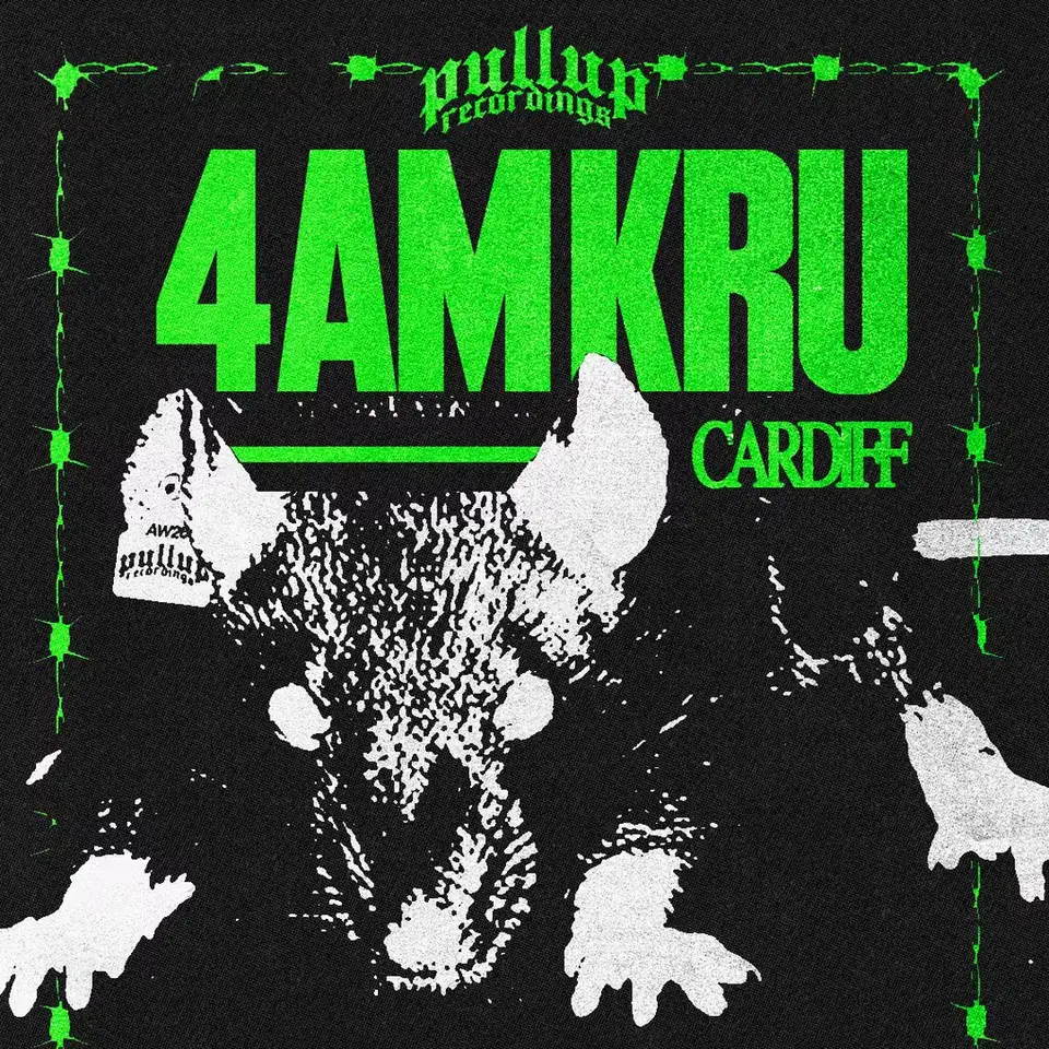 Poster: PullUp Recordings: 4AM Kru - Cardiff